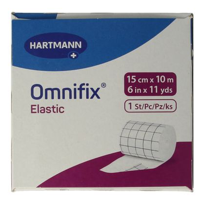 Hartmann Omnifix fixatiepleister 10m x 15 elastisch 1 Stuks