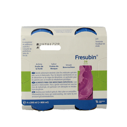 Fresubin DB drink bosvruchten  200ml 4 Stuks