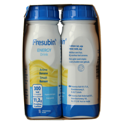 Fresubin Energy drink banaan 4 Stuks