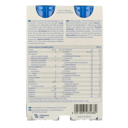 Fresubin Energy drink tropische vruchten 200ml 4 Stuks