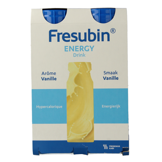 Fresubin Energy drink vanille 200ml 4 Stuks