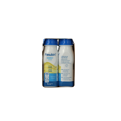 Fresubin Energy drink vanille 200ml 4 Stuks