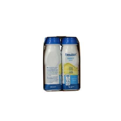 Fresubin Energy drink vanille 200ml 4 Stuks