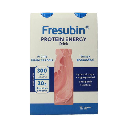 Fresubin Protein bosaardbei 200ml 4 Stuks