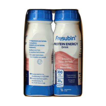 Fresubin Protein bosaardbei 200ml 4 Stuks