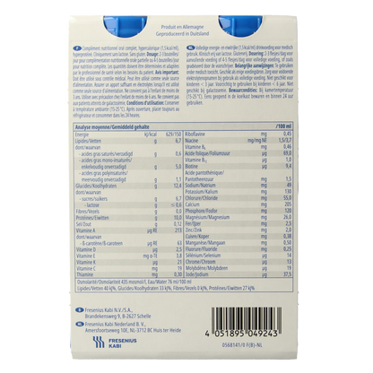 Fresubin Protein cappuccino 250ml 4 Stuks