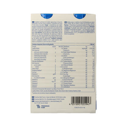 Fresubin 2Kcal drink vanille 200ml 4 Stuks