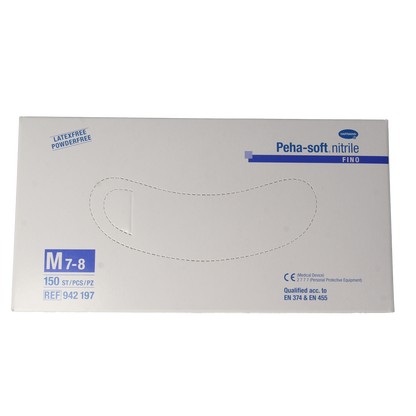 Hartmann Peha soft nitril fino handschoen maat M 150.00 Stuks
