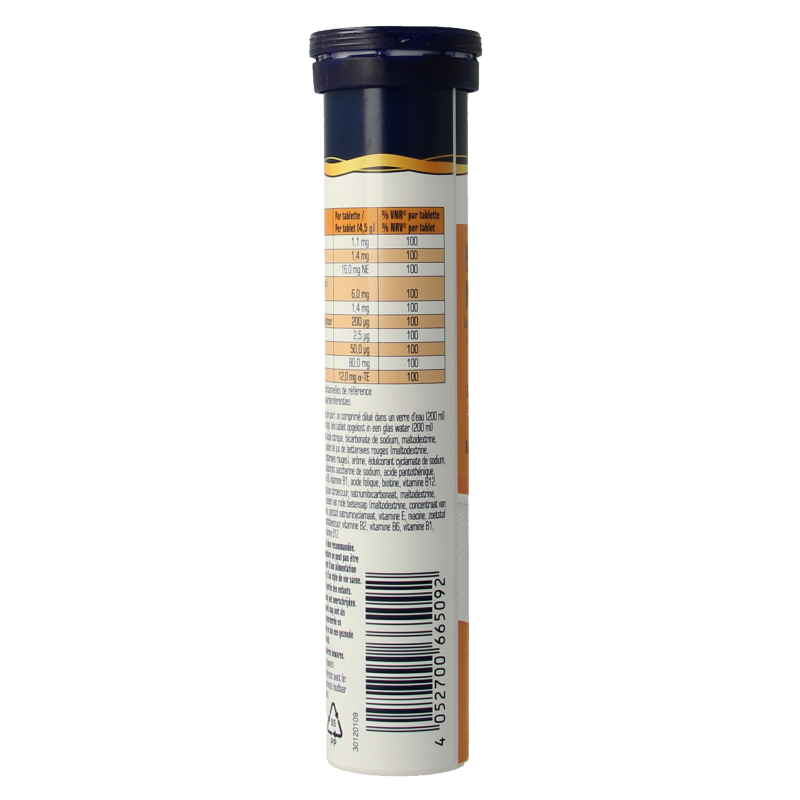 Kruger Multi Vitamine bruistabletten 20 Tabletten