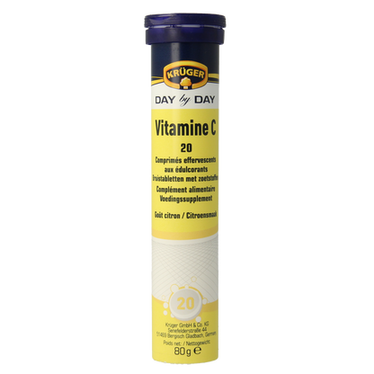 Kruger Vitamine C 20 Bruistabletten