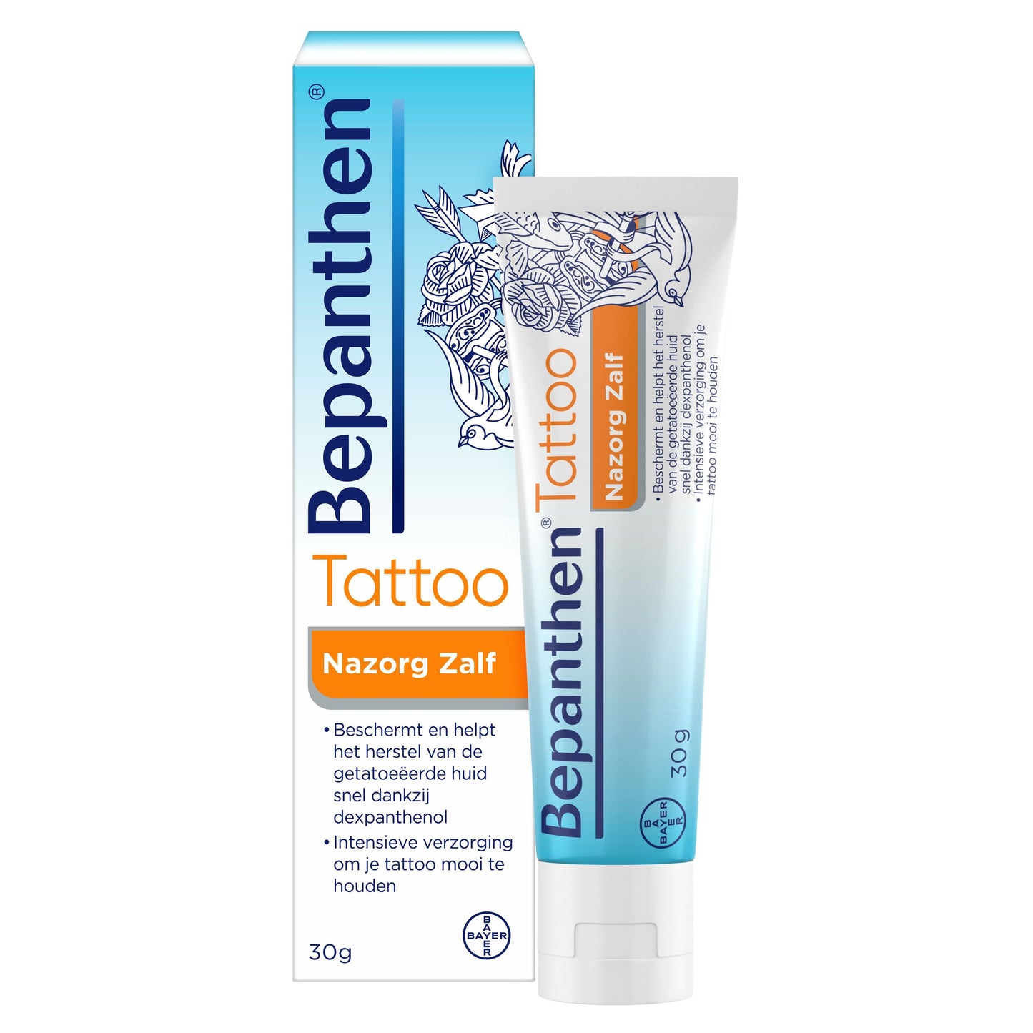 Bepanthen Tattoo nazorg zalf 30 Gram