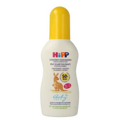 Hipp Baby soft zonnespray voor kinderen 150.00 Milliliter