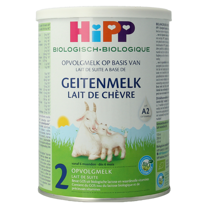 Hipp 2 Biologische opvolgmelk op basis van geitenmelk 400 Gram