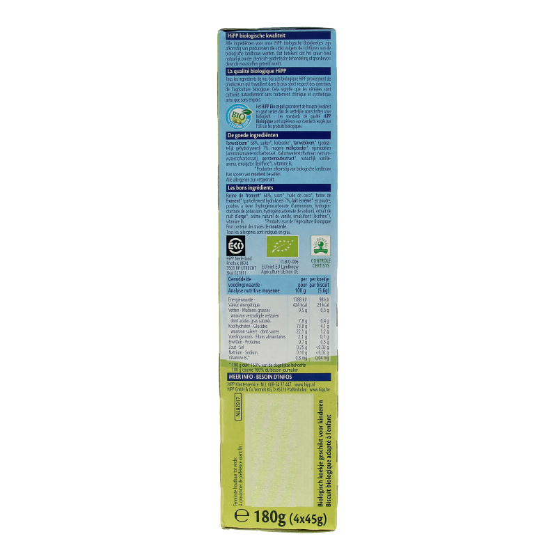 Hipp Babykoekjes bio 180 Gram