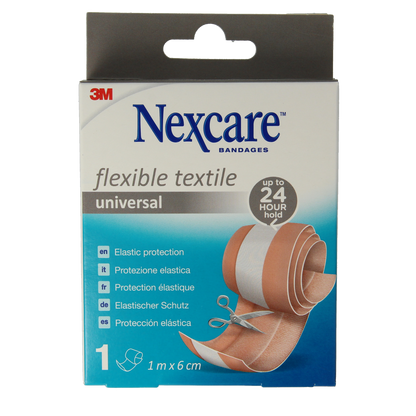 Nexcare Textile flexible 1mx6cm 1.00 Stuks