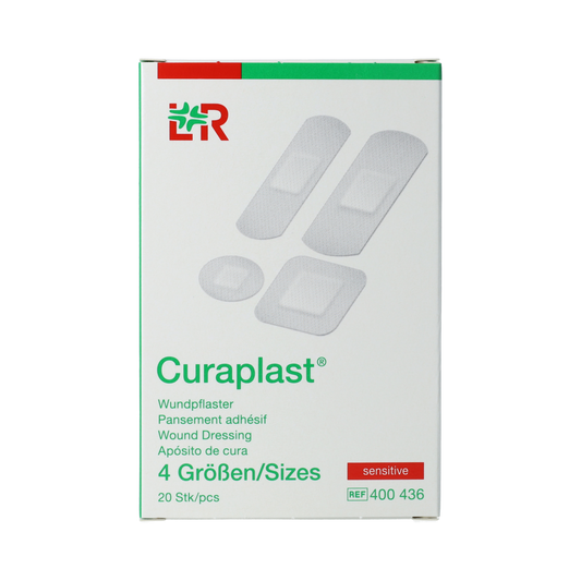 Curaplast Sensitive wondpleister mix 20.00 Stuks