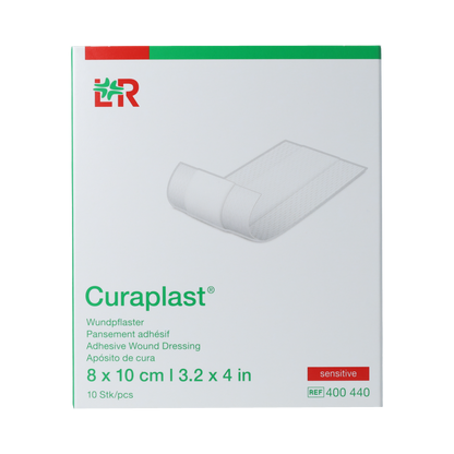Curaplast Sensitive wondpleister 8cm x 10cm 10.00 Stuks
