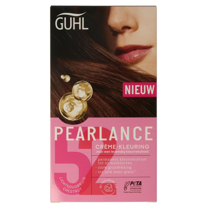 Guhl Pearlance intensieve cremekleur 52 licht goudbruin 1 Set