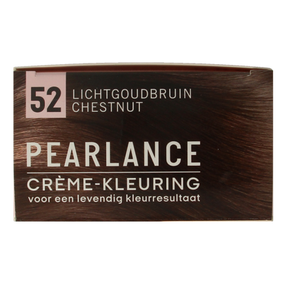 Guhl Pearlance intensieve cremekleur 52 licht goudbruin 1 Set