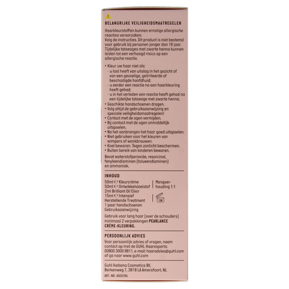 Guhl Pearlance intensieve cremekleur 52 licht goudbruin 1 Set