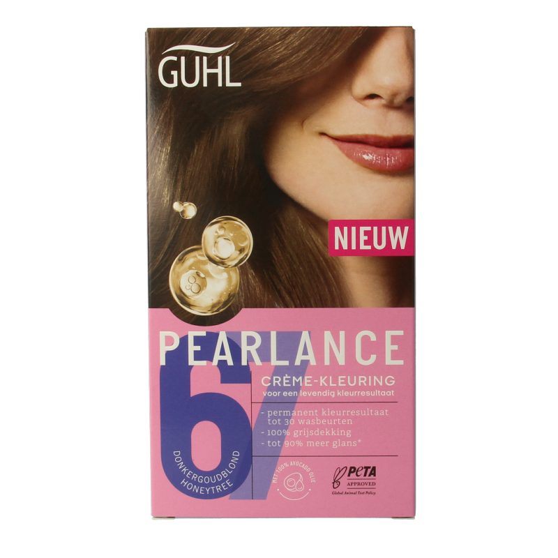 Guhl Pearlance intensieve cremekleuring 67 donkergoudbl 1 Set