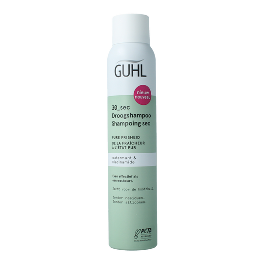 Guhl Droogshampoo 30sec pure frisheid 200 Milliliter
