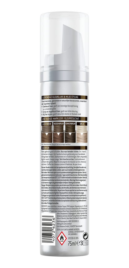Guhl Color forming mousse 30 donkerbruin  75.00 Milliliter
