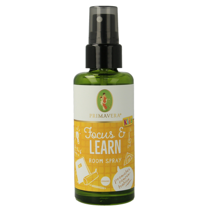 Primavera Organic roomspray focus & learn bio 50.00 Milliliter