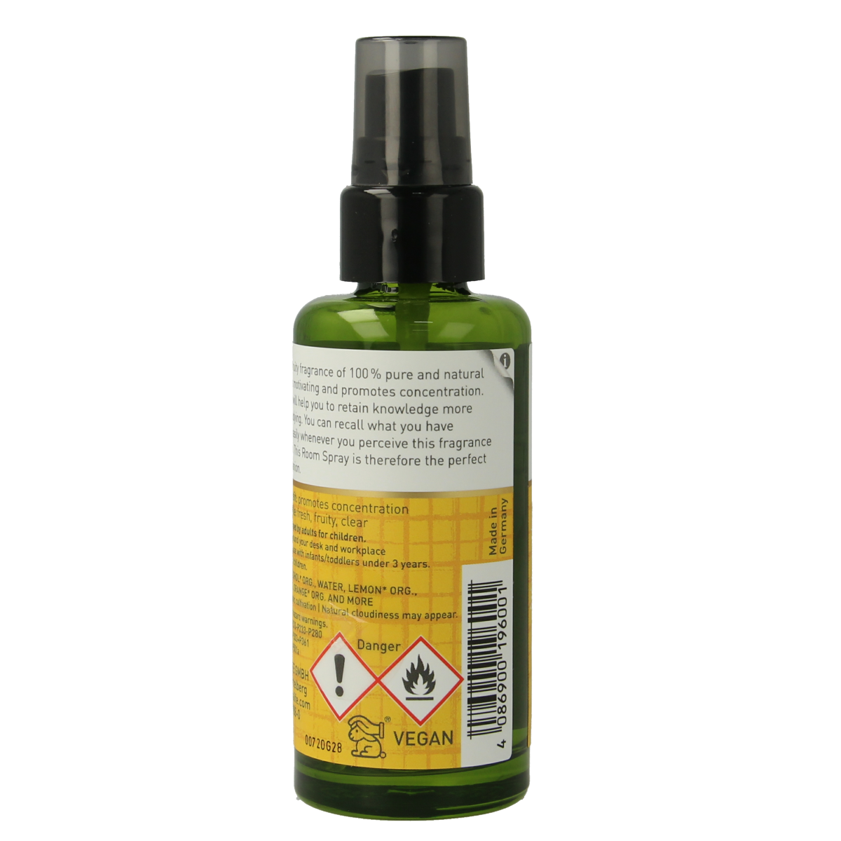 Primavera Organic roomspray focus & learn bio 50.00 Milliliter