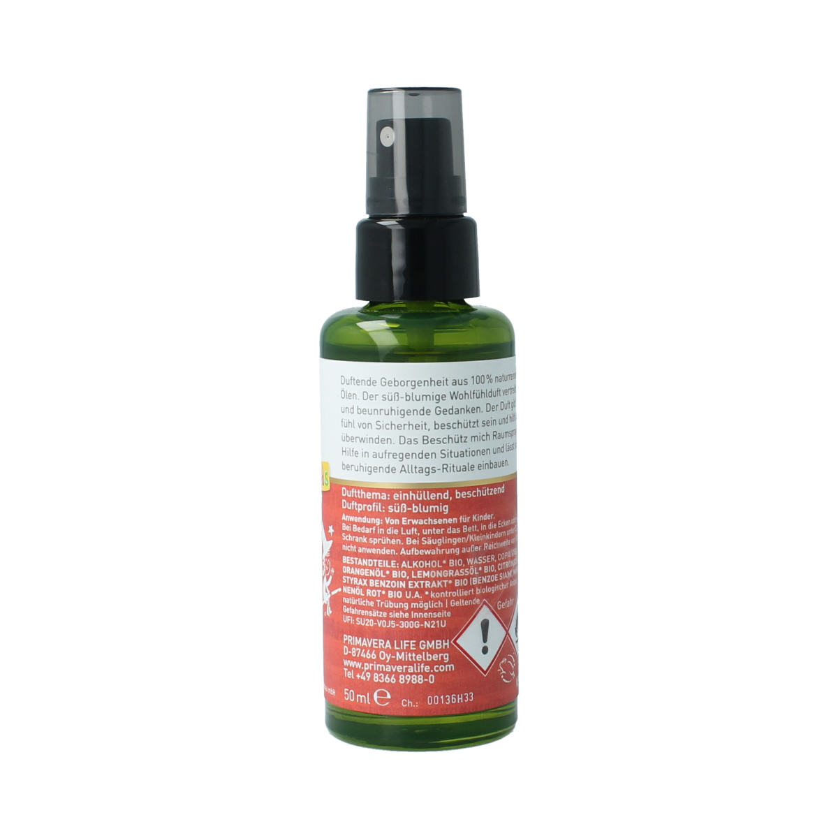 Primavera Organic roomspray guard me kids bio 50.00 Milliliter