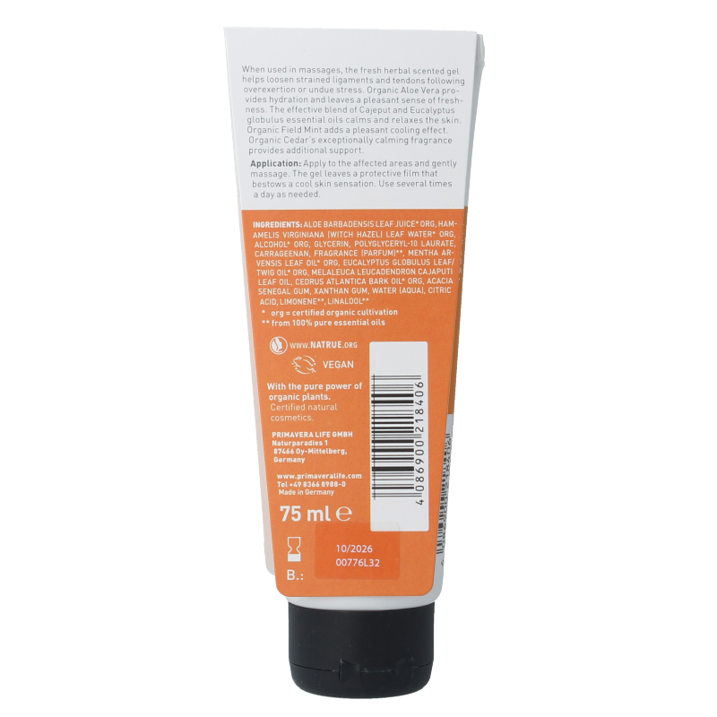 Primavera Active comfort sport gel 75 Milliliter