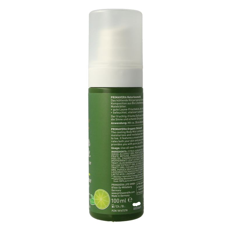 Primavera Pure joy body mist 100 Milliliter