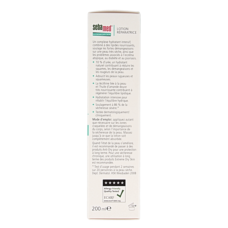 Sebamed Extreme dry urea repair lotion 10% 200 Milliliter
