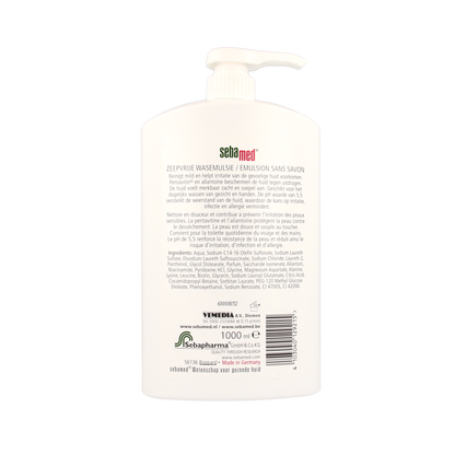 Sebamed Zeepvrij wasemulsie pomp 1.00 Liter