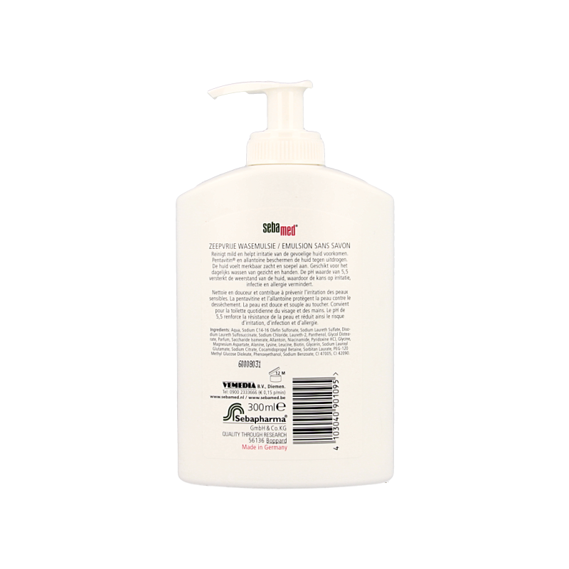 Sebamed Zeepvrij wasemulsie 300 Milliliter