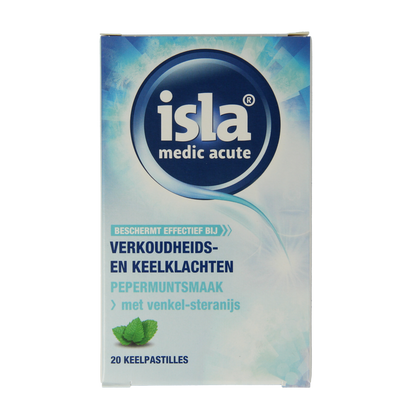 Isla Medic acute keelpastilles 20.00 Pastilles