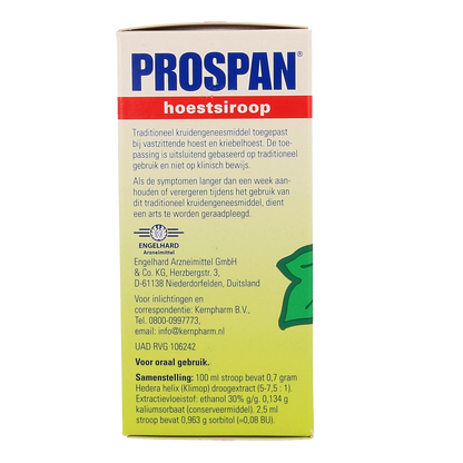Prospan Hedera helix 100.00 Milliliter