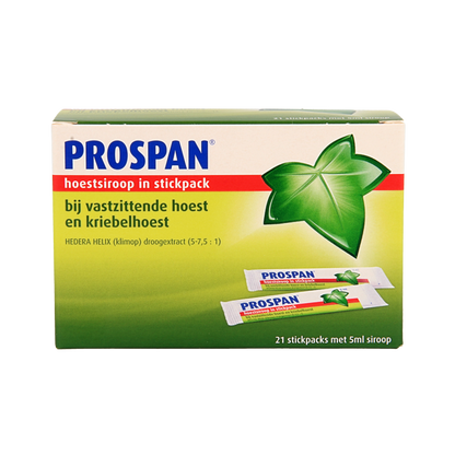 Prospan Hedera helix stickpack 5 ml 21 Stuks