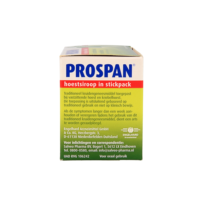 Prospan Hedera helix stickpack 5 ml 21 Stuks