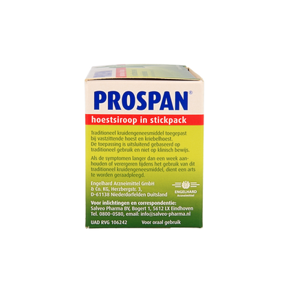 Prospan Hedera helix stickpack 5 ml 21 Stuks