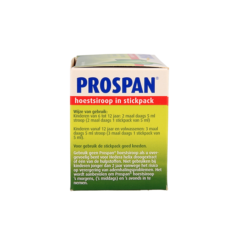 Prospan Hedera helix stickpack 5 ml 21 Stuks