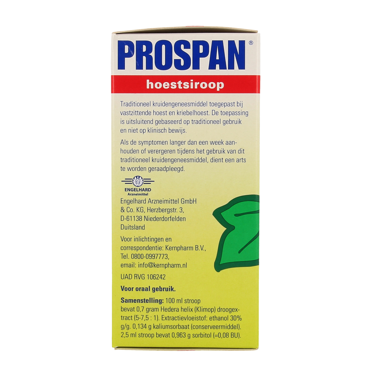 Prospan Hedera helix 200.00 Milliliter
