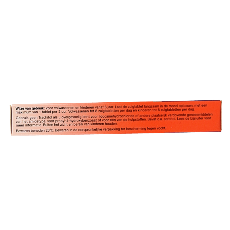 Trachitol Zuigtabletten suikervrij 30 Zuigtabletten