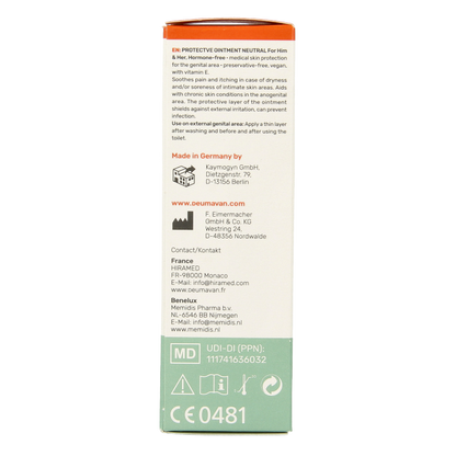 Diversen Deumavan intieme zalf neutraal 50 Milliliter