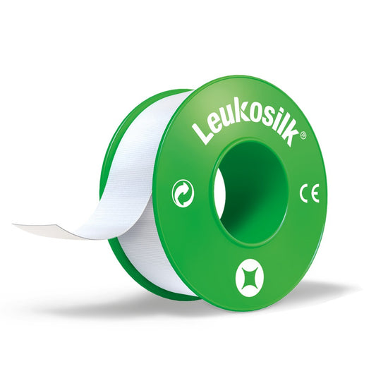 Leukosilk Hechtpleister 5m x 2.50cm 1 Stuks