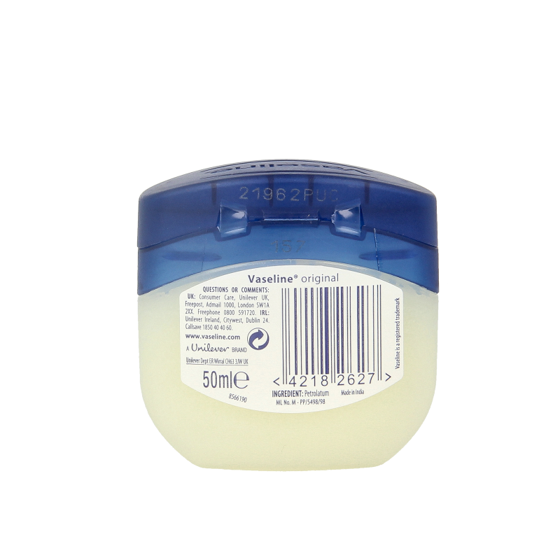 Vaseline Petroleum jelly original mini 50 Milliliter