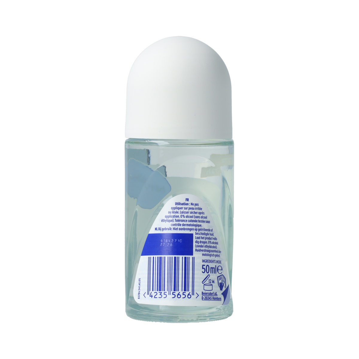 Nivea Deodorant black & white smooth roller 50.00 Milliliter