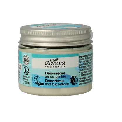 Alviana Deo creme katoen 50.00 Milliliter