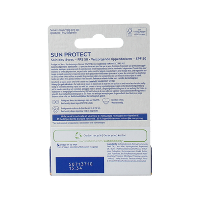Labello Sun protect SPF50 1 Stuks