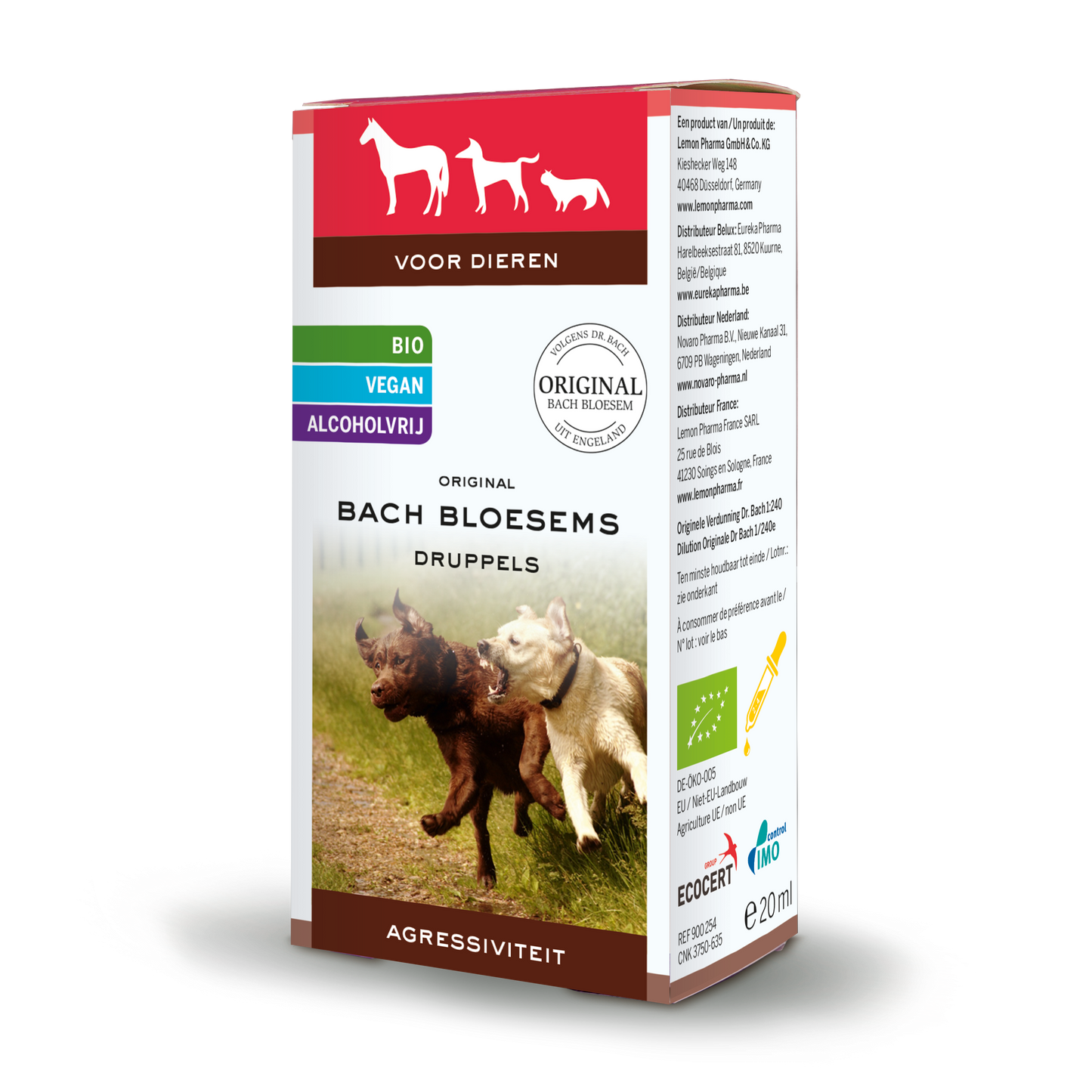 Bach Bloesem Bloesem dier agressiviteit bio 20.00 Milliliter